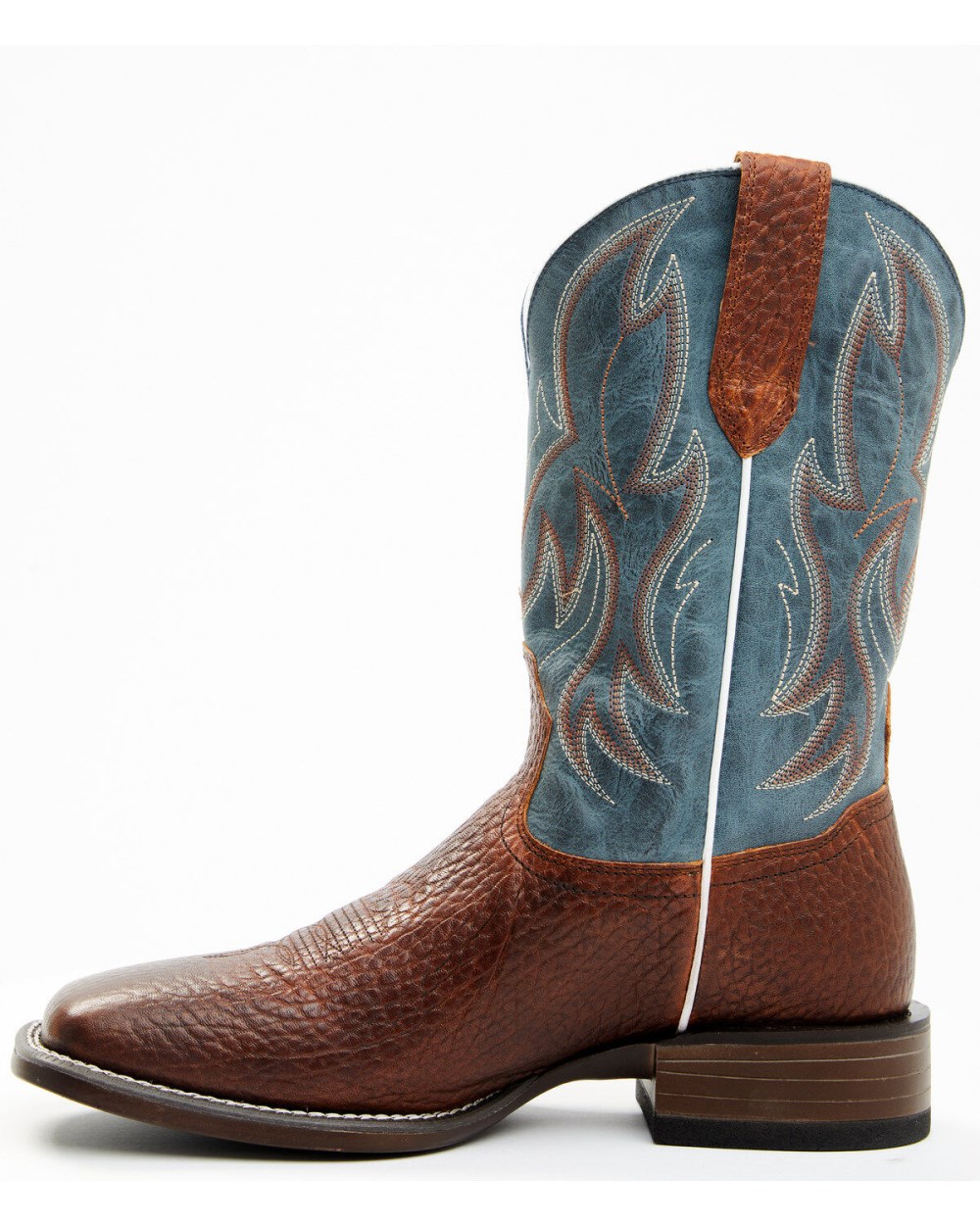 Cody James - Men's Hoverfly Dakota Western Performance Boots - Broad Square Toe | Brown/blue