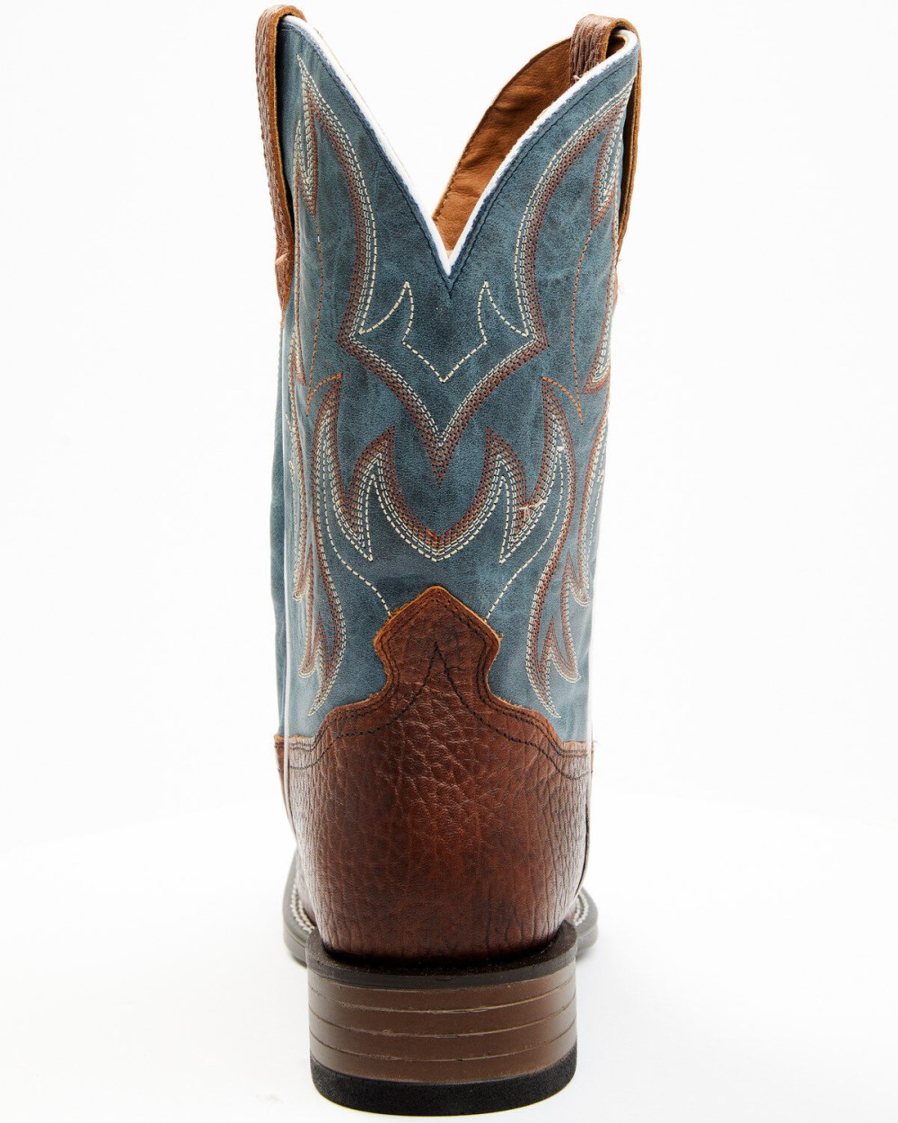 Cody James - Men's Hoverfly Dakota Western Performance Boots - Broad Square Toe | Brown/blue
