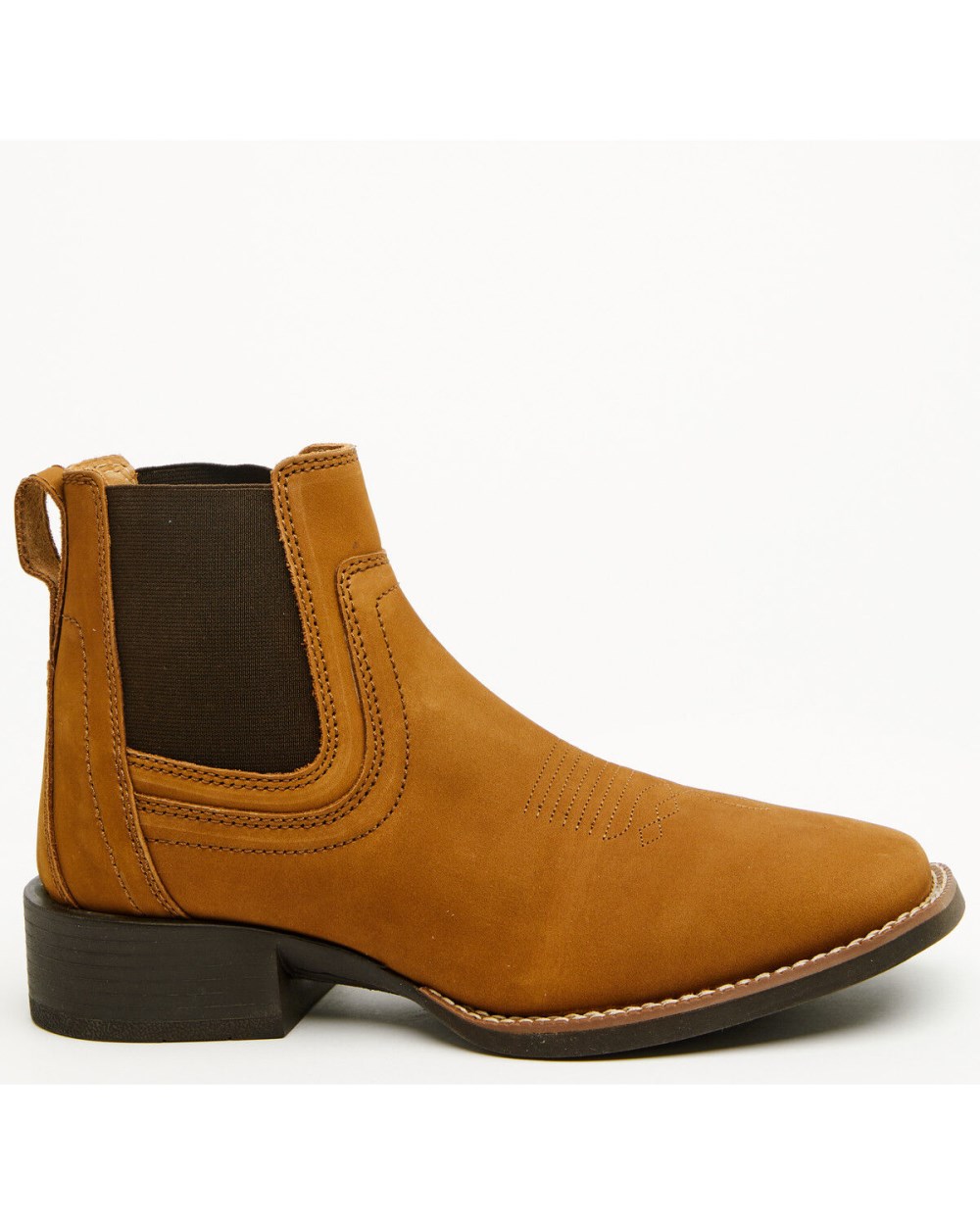 Cody James - Men's Ace Chelsea Boots - Broad Square Toe | Brown