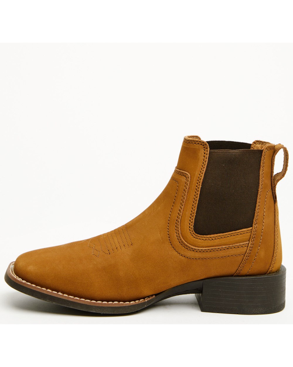 Cody James - Men's Ace Chelsea Boots - Broad Square Toe | Brown