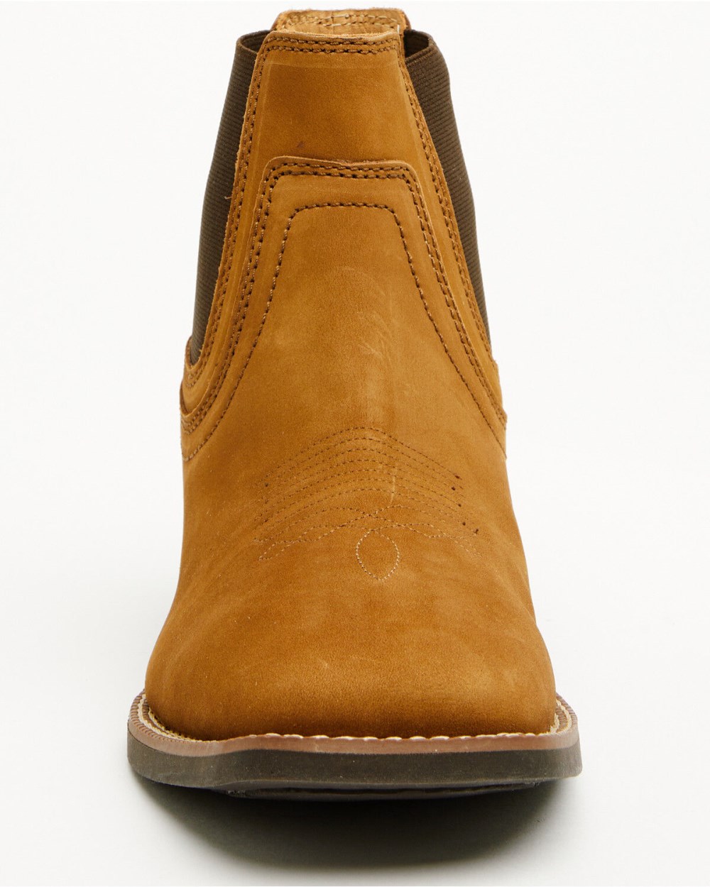 Cody James - Men's Ace Chelsea Boots - Broad Square Toe | Brown
