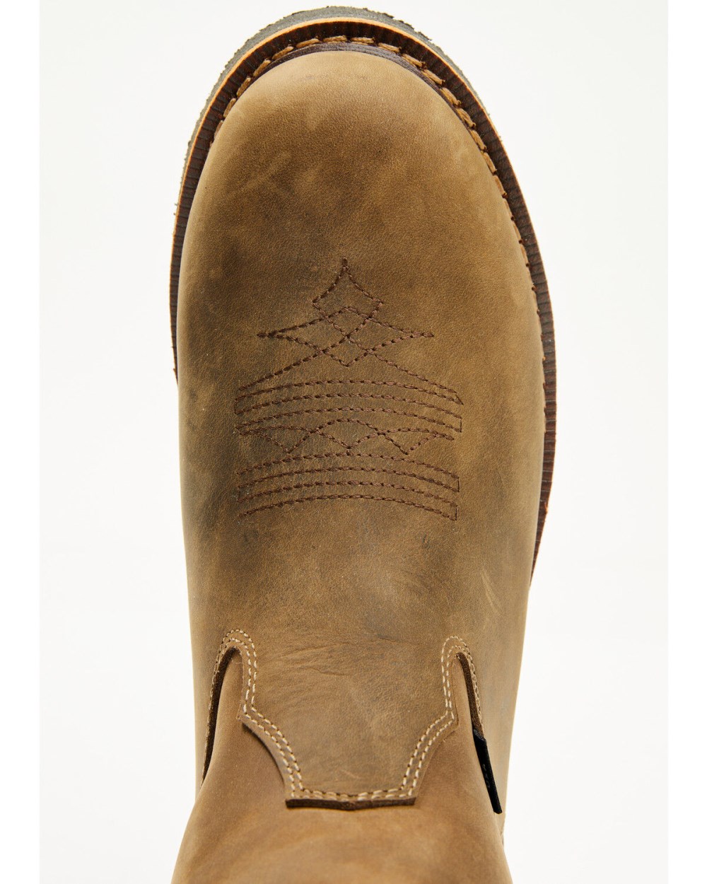 Cody James - Men's USA Pull-On Work Boots - Composite Toe | Brown