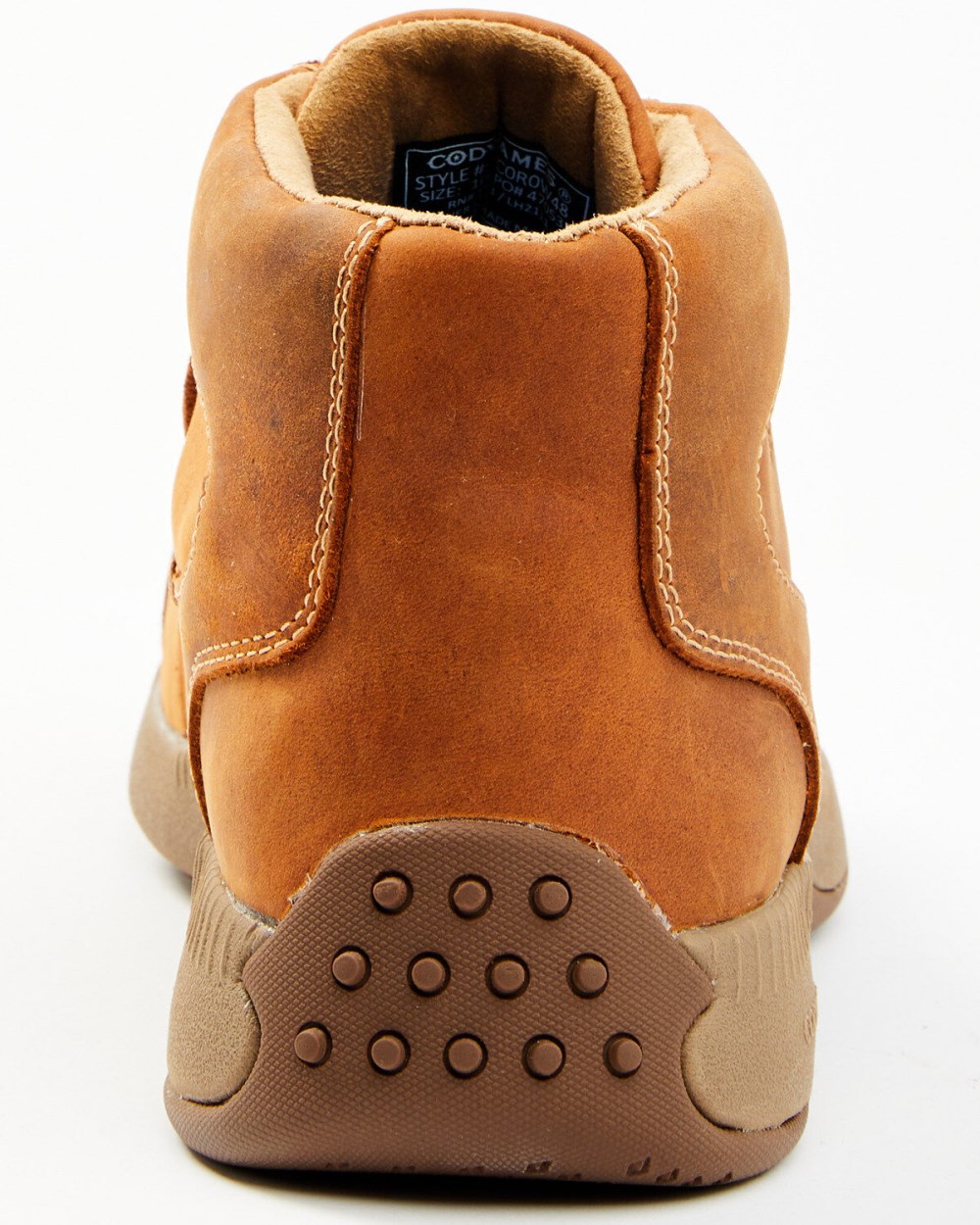 Cody James - Men's Casual Wallabee Big Brother Lace-Up Work Boots - Composite Toe | Tan