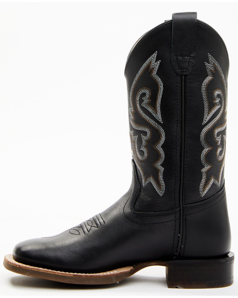 Cody James - Boys' Ranger Western Boots - Broad Square Toe | Black