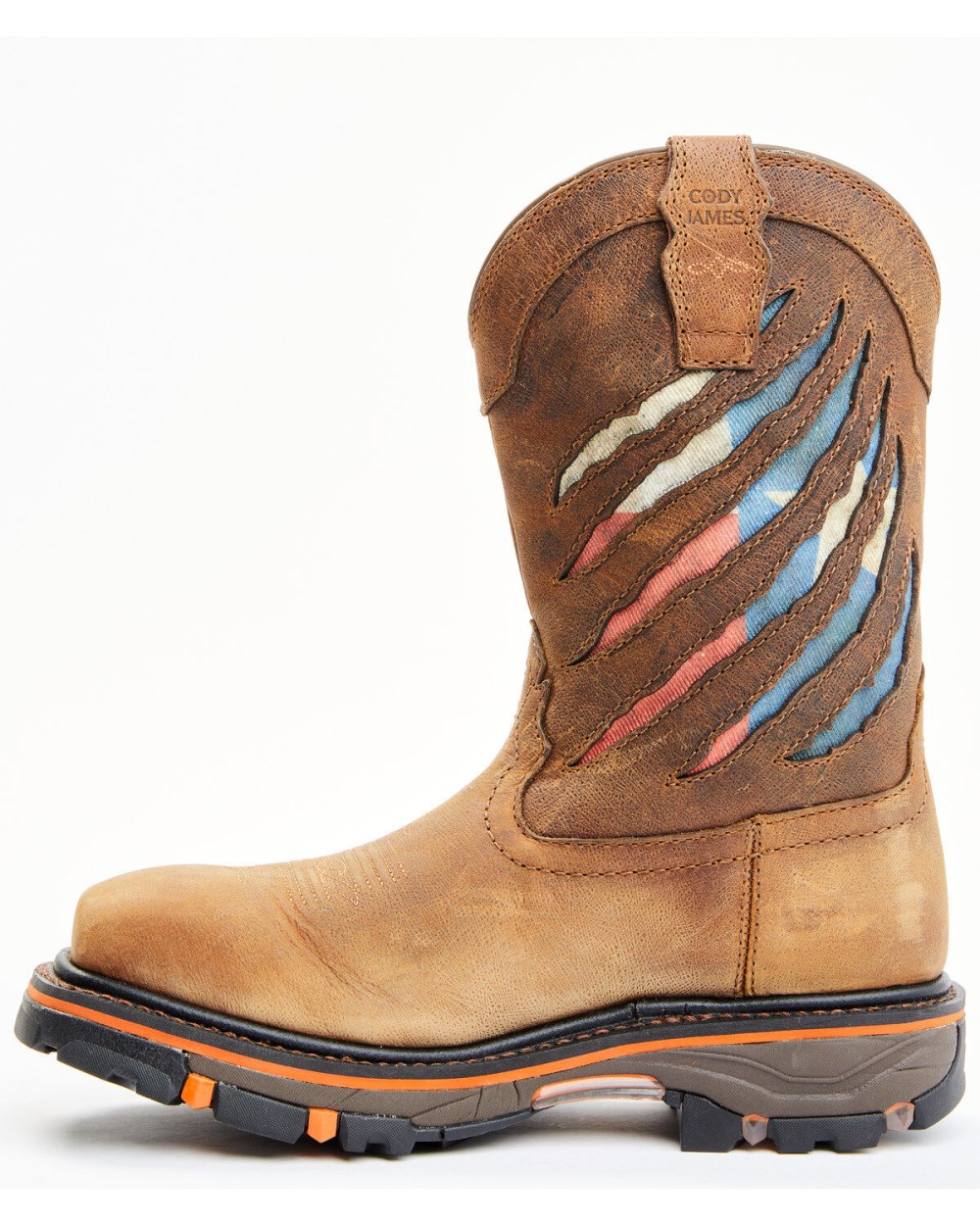 Cody James - Men's 11" Decimator Western Work Boots - Nano Composite Toe | Brown