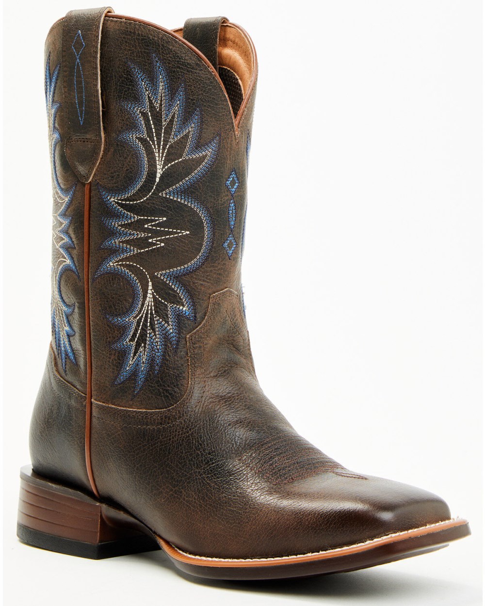 Cody James - Hoverfly Axel Performance Western Boots - Broad Square Toe | Brown