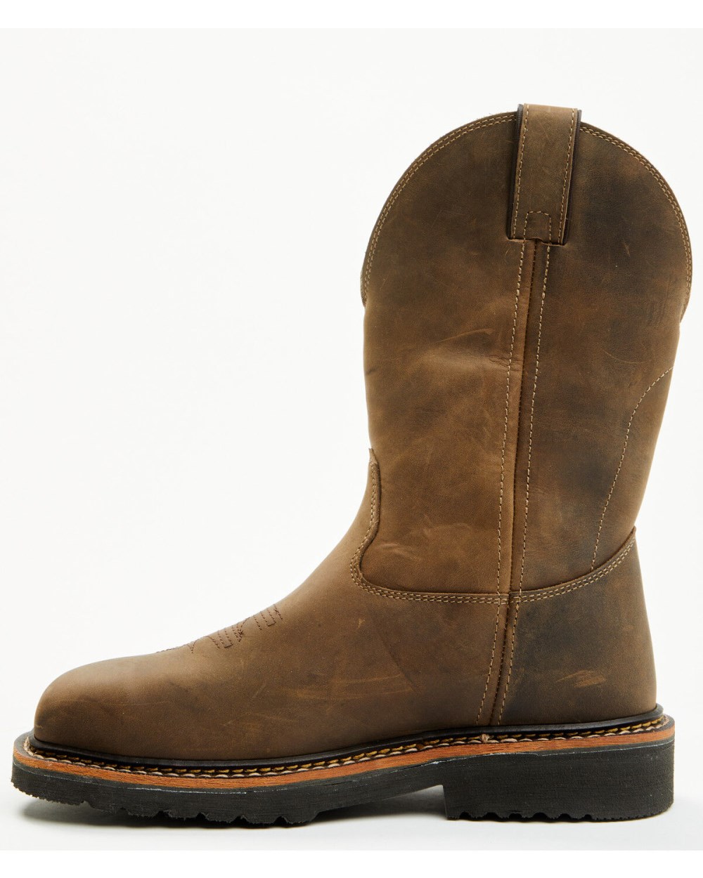Cody James - Men's Pull-On Waterproof Work Boots - Composite Toe | Brown