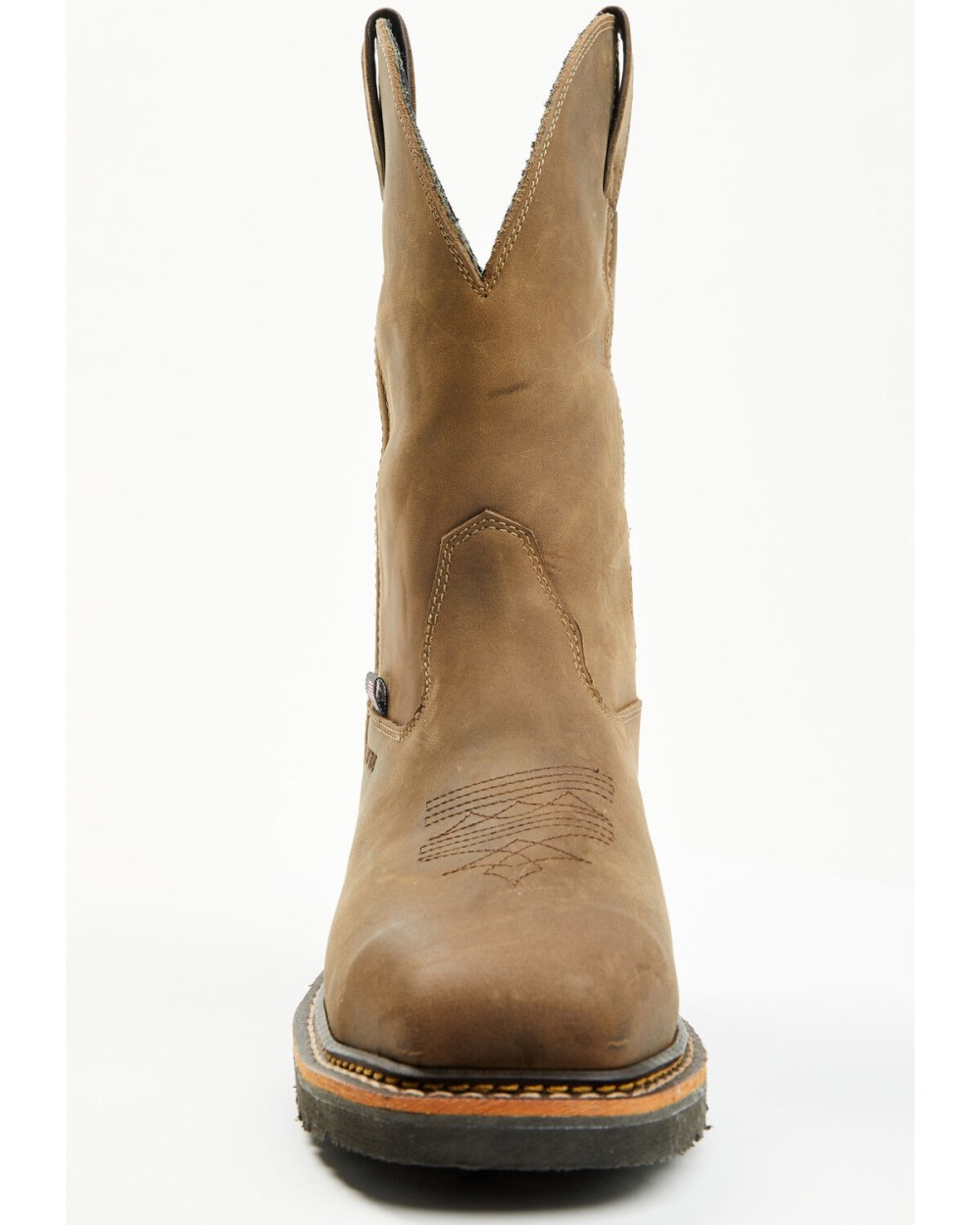 Cody James - Men's Pull-On Waterproof Work Boots - Composite Toe | Brown