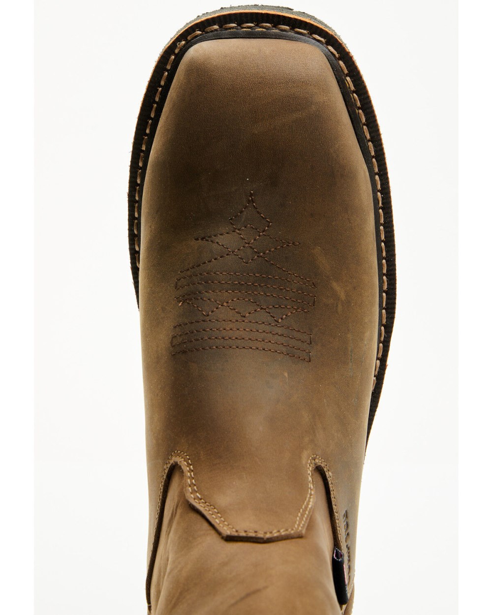 Cody James - Men's Pull-On Waterproof Work Boots - Composite Toe | Brown