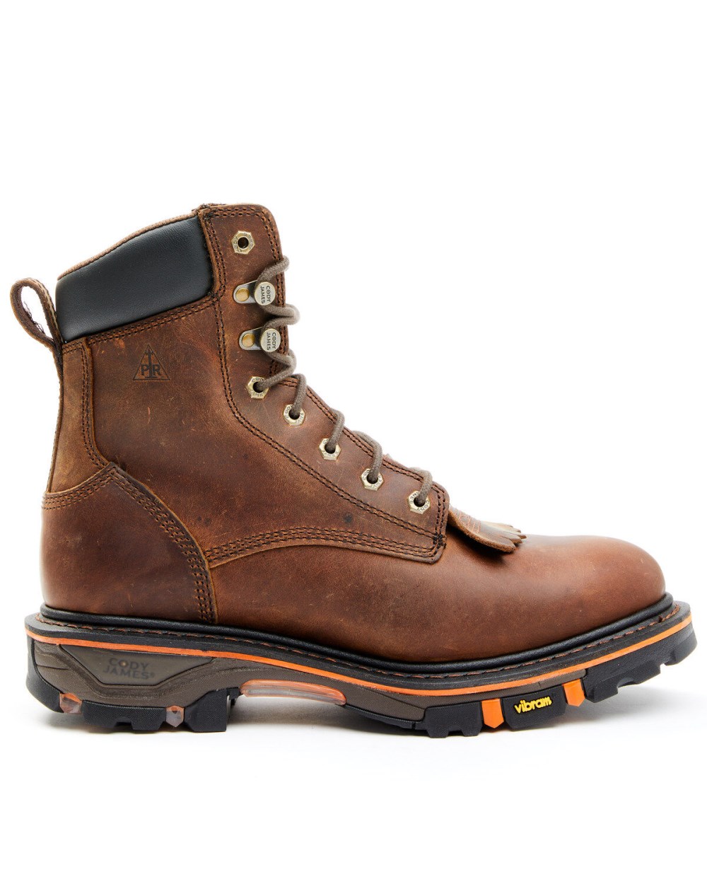 Cody James - Men's 8" Decimator Work Boots - Soft Toe | Brown