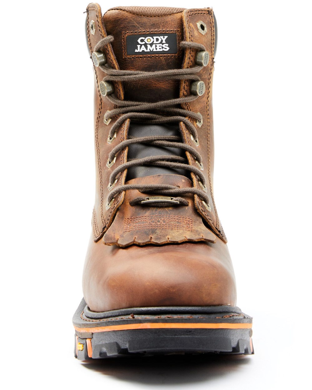 Cody James - Men's 8" Decimator Work Boots - Soft Toe | Brown