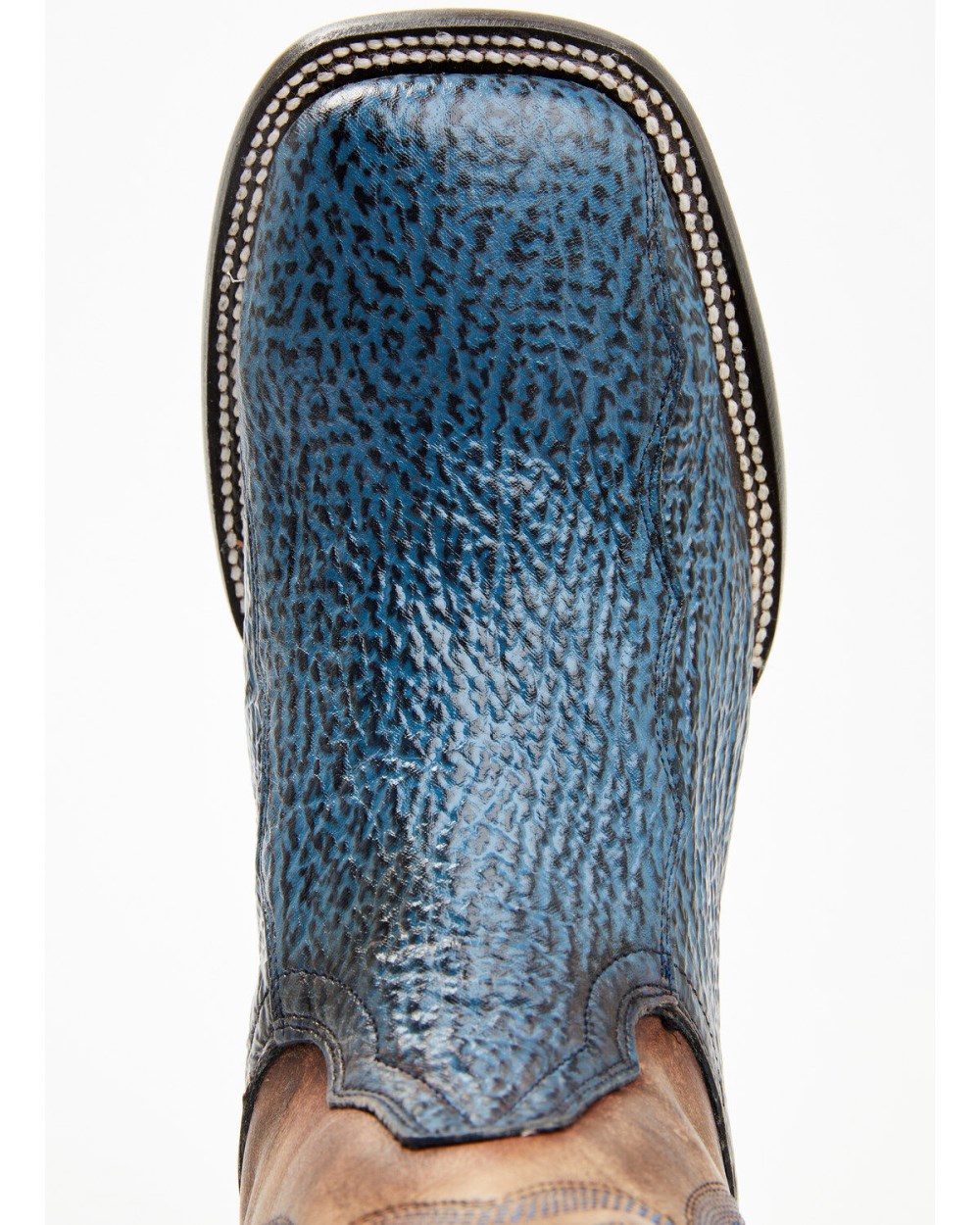 Cody James - Men's Exotic Shark Western Boots - Broad Square Toe | Blue