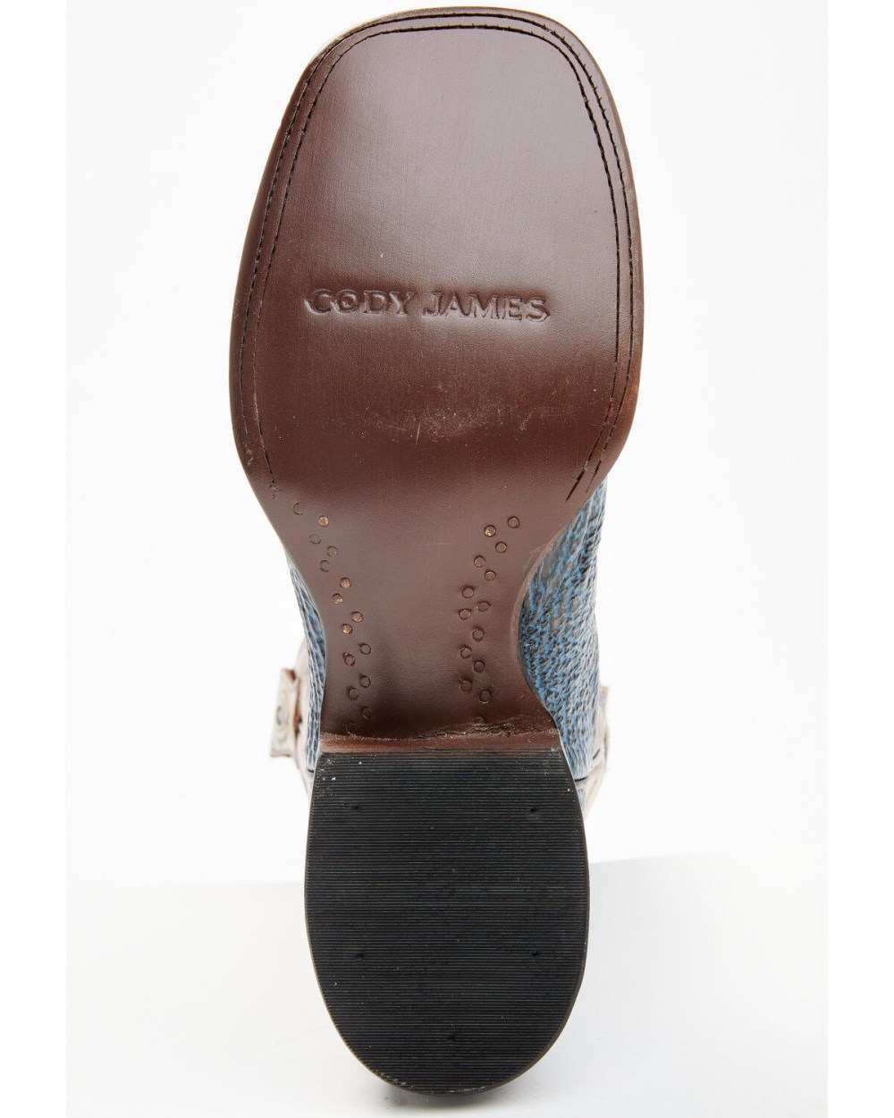 Cody James - Men's Exotic Shark Western Boots - Broad Square Toe | Blue