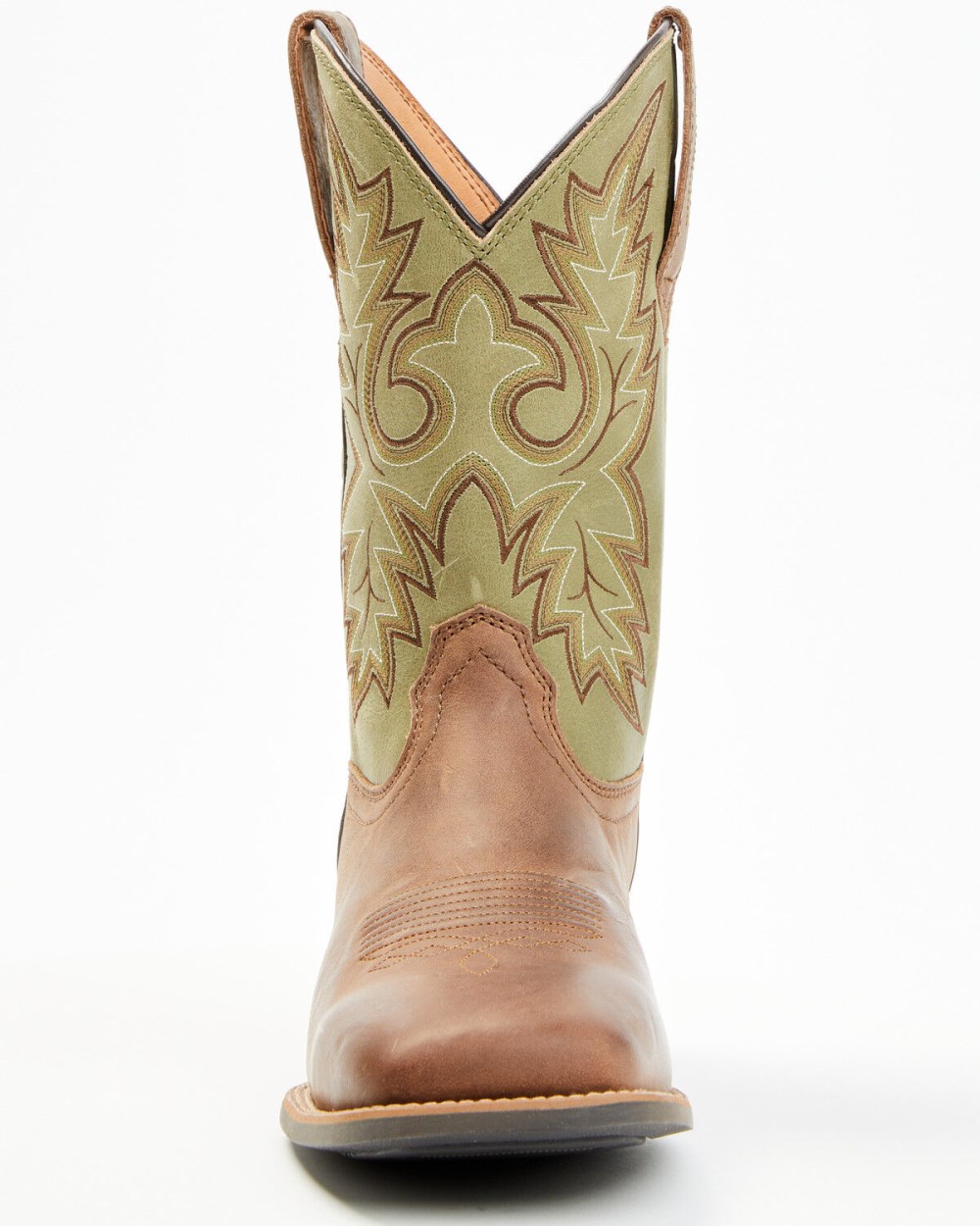 Cody James - Men's Badge Xero Gravity Western Boots - Broad Square Toe | Brown