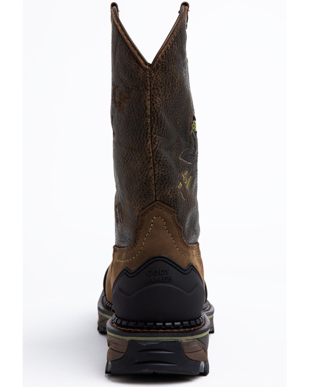 Cody James - Men's Decimator Western Work Boots - Nano Composite Toe | Brown