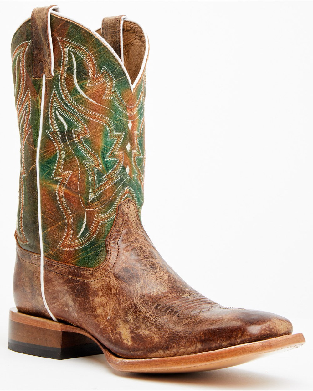 Cody James - Men's Road Western Boots - Broad Square Toe | Brown
