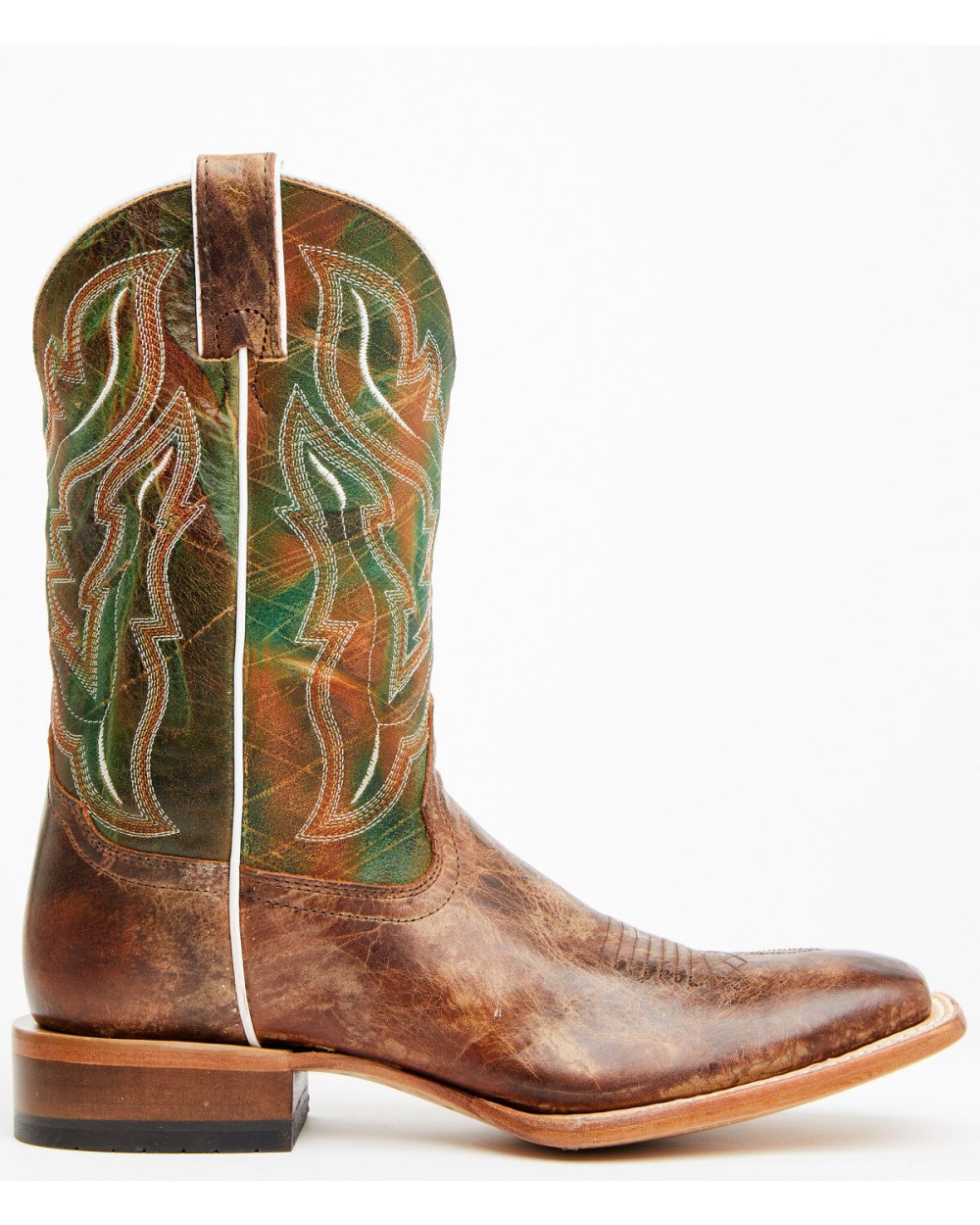 Cody James - Men's Road Western Boots - Broad Square Toe | Brown