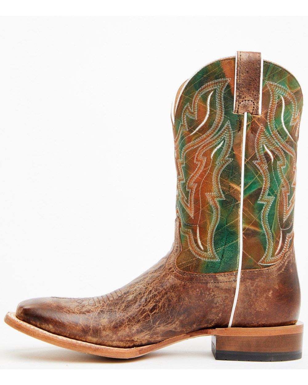 Cody James - Men's Road Western Boots - Broad Square Toe | Brown