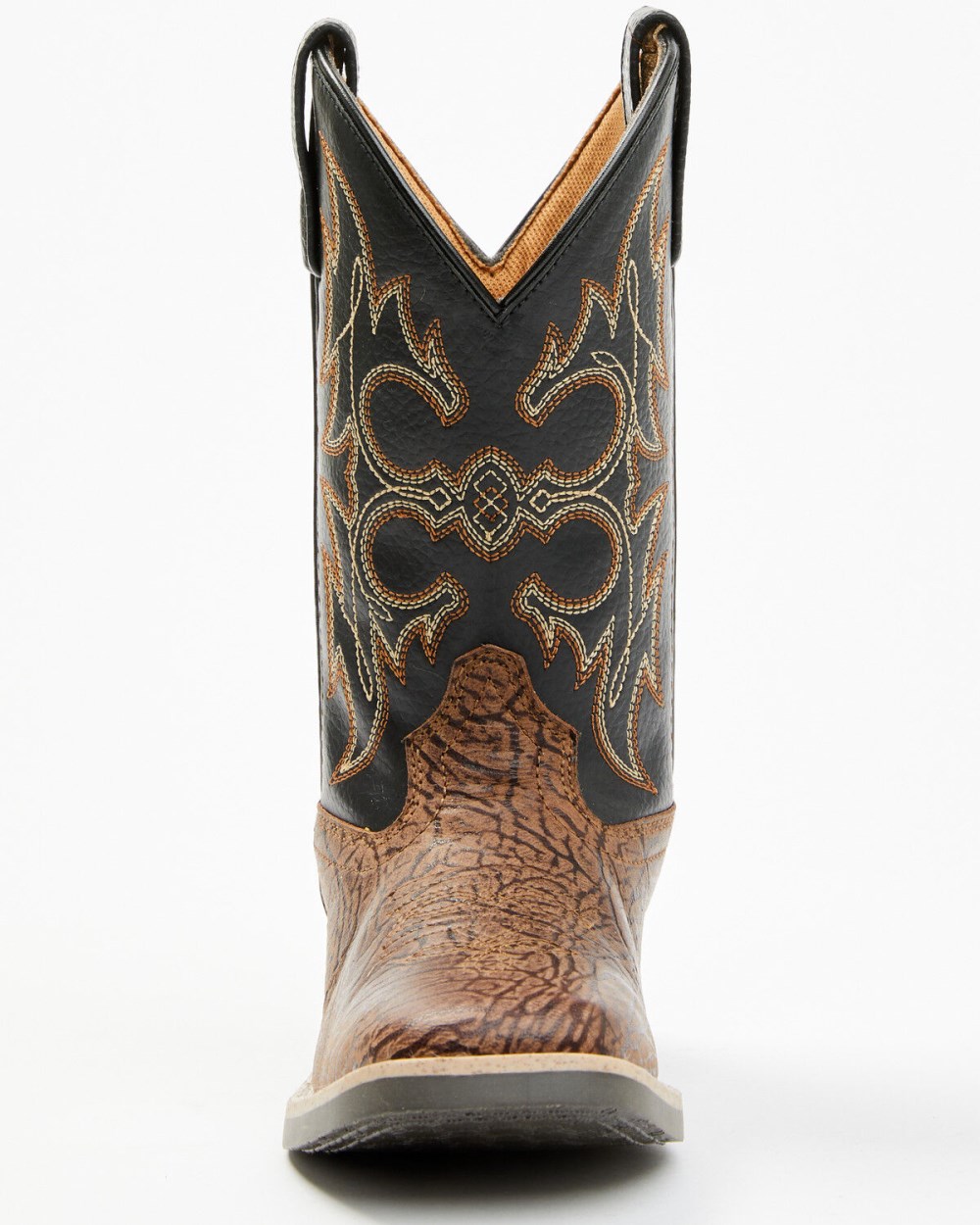 Cody James - Boys' Rex Western Boots - Broad Square Toe | Black