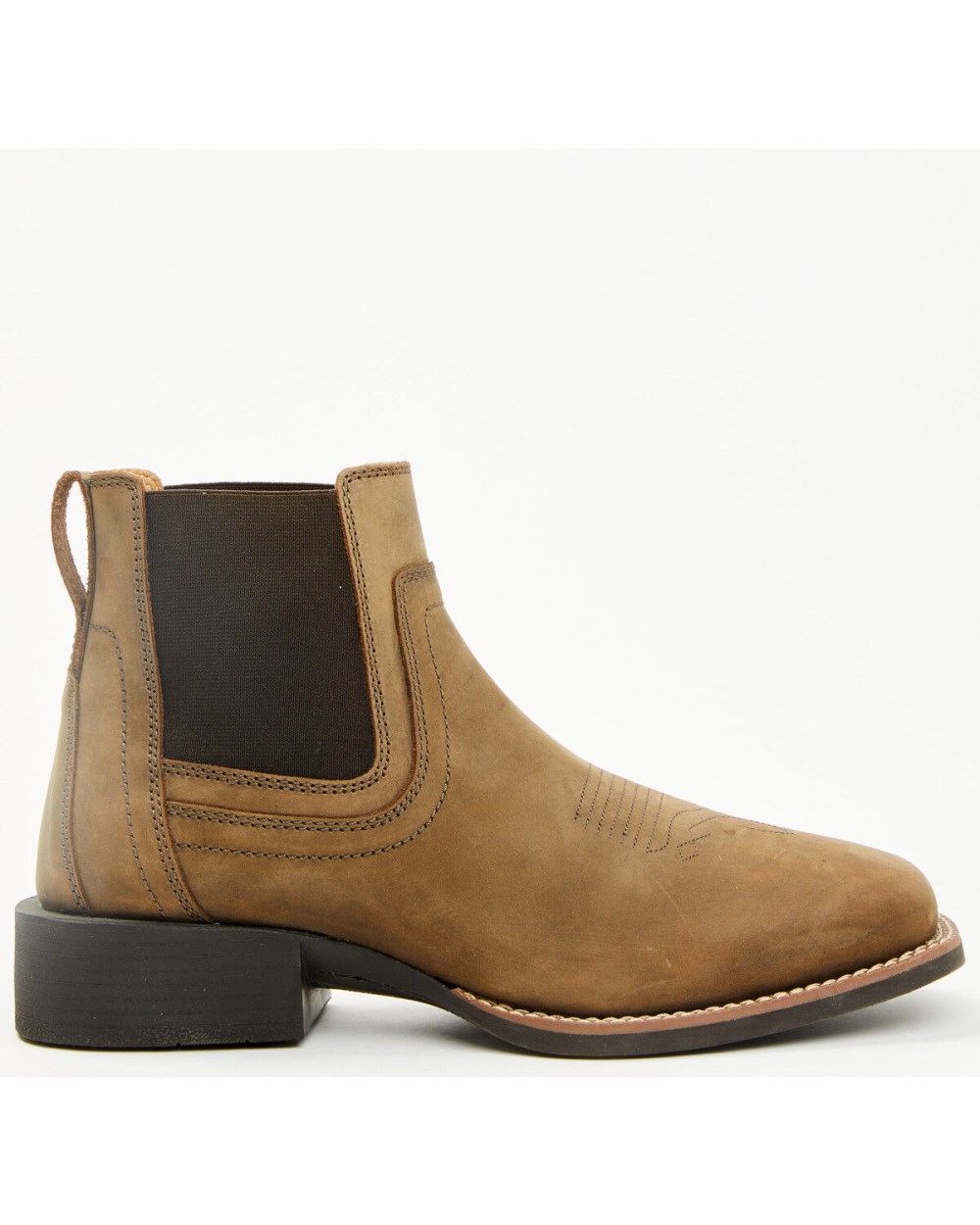 Cody James - Men's Ace Chelsea Boots - Broad Square Toe | Brown
