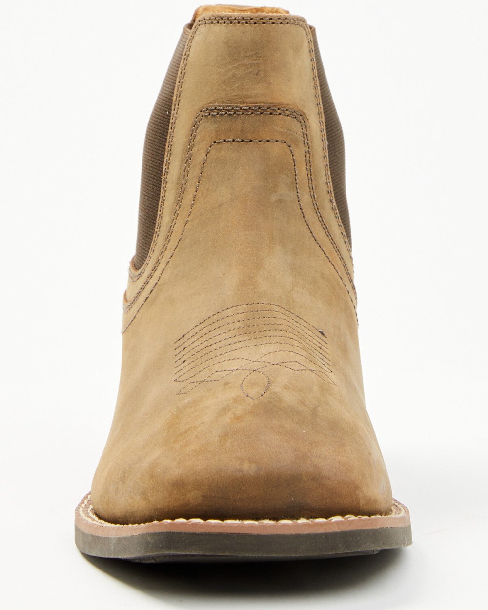 Cody James - Men's Ace Chelsea Boots - Broad Square Toe | Brown