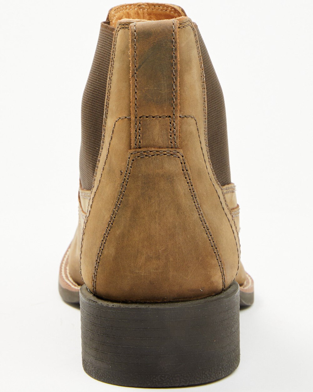 Cody James - Men's Ace Chelsea Boots - Broad Square Toe | Brown