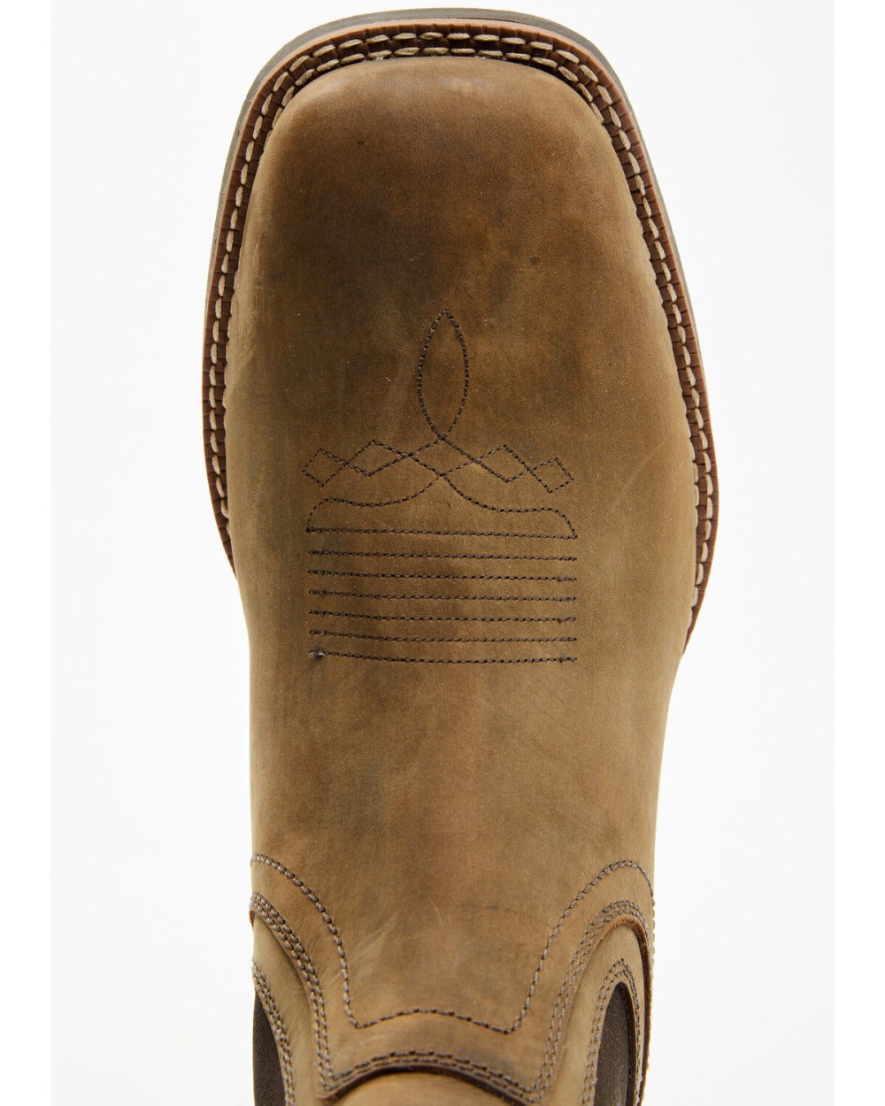 Cody James - Men's Ace Chelsea Boots - Broad Square Toe | Brown
