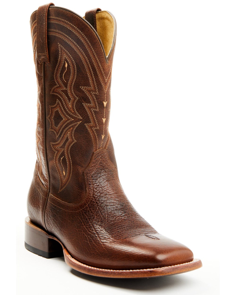 Cody James - Men's Ashland Western Boots - Broad Square Toe | Brown