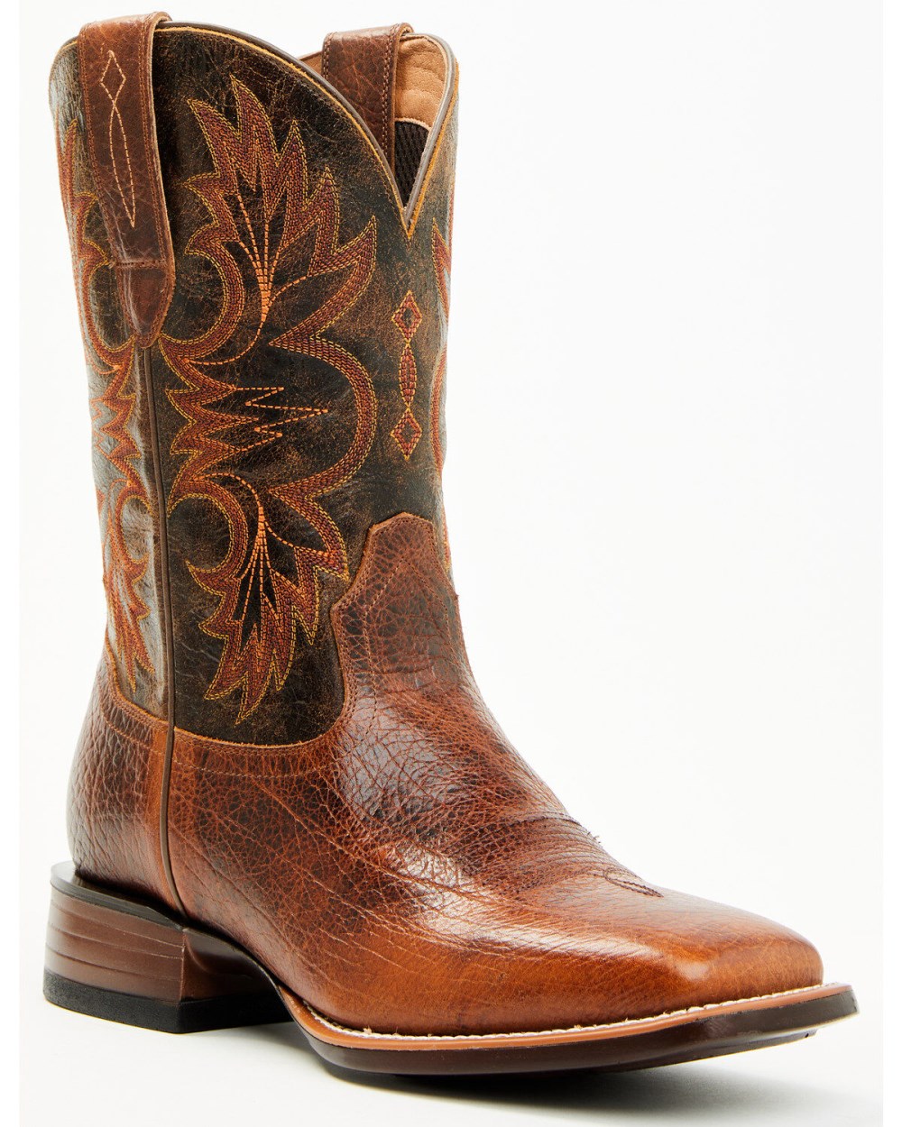 Cody James - Hoverfly Axel Western Performance Boots - Broad Square Toe | Brown