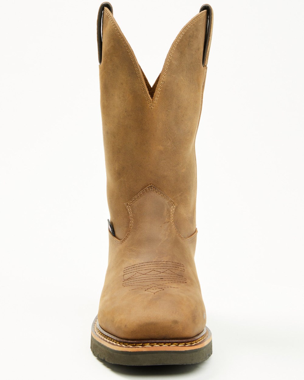 Cody James - Men's Pull-On Work Boots - Soft Toe | Brown