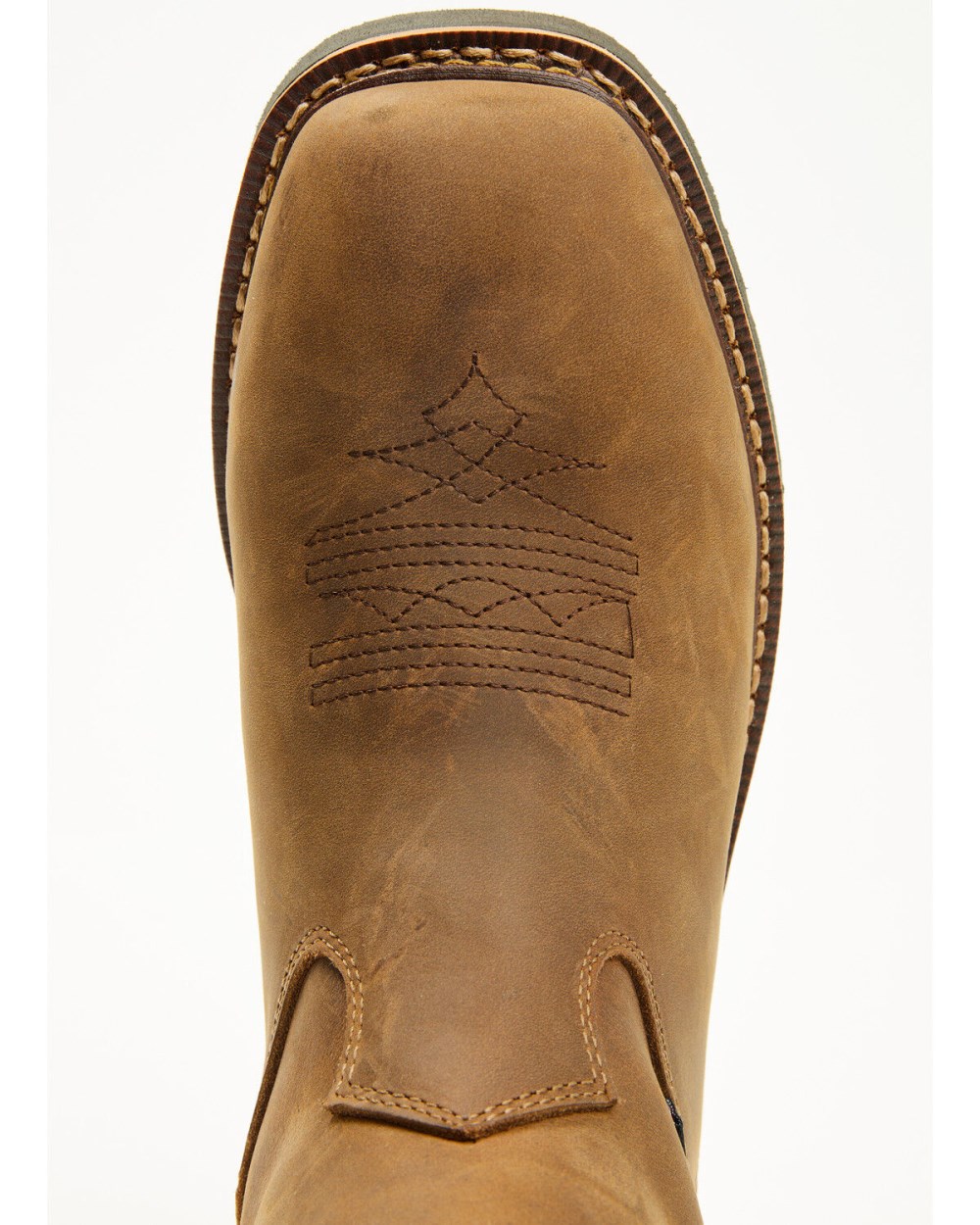Cody James - Men's Pull-On Work Boots - Soft Toe | Brown