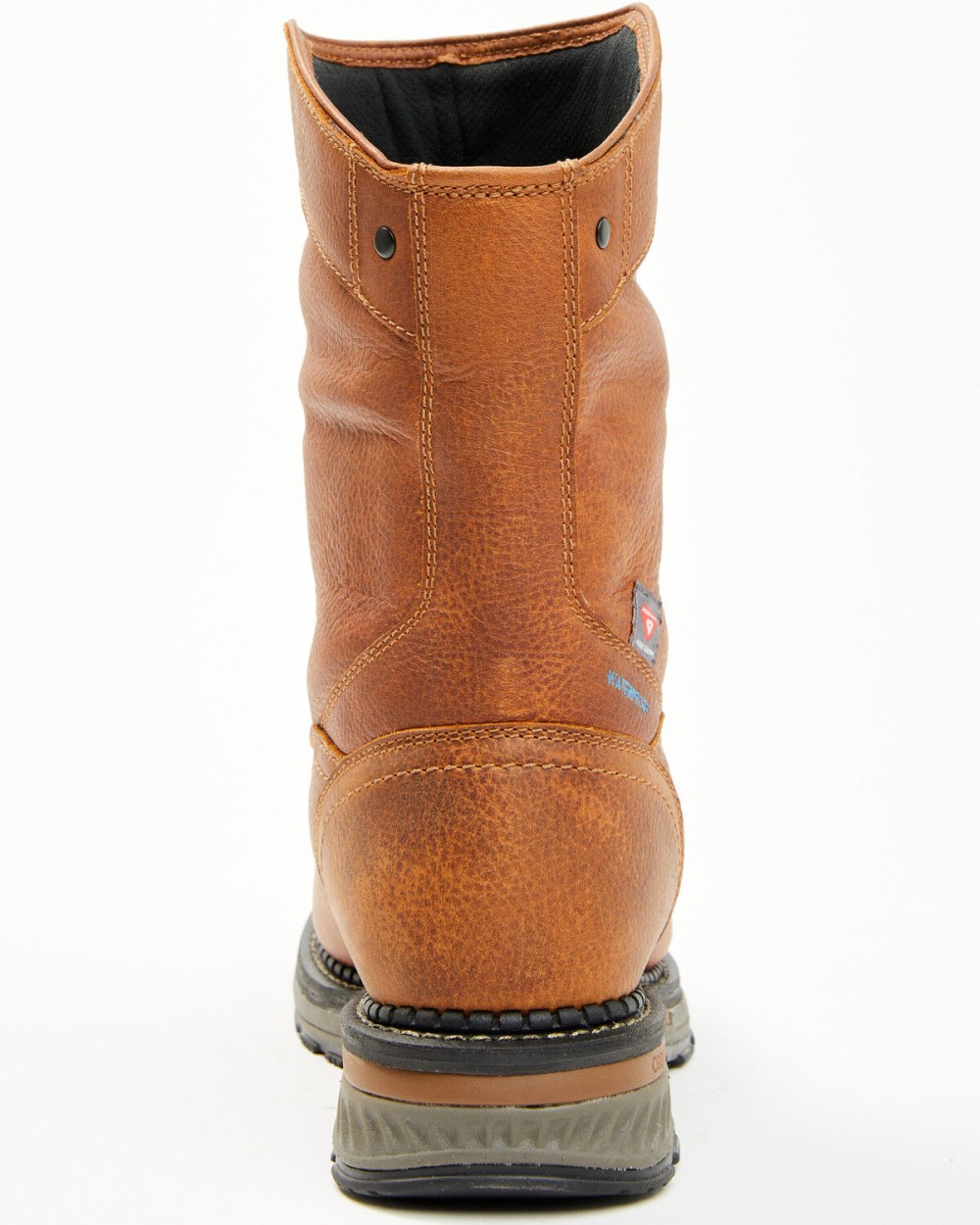 Cody James - Men's 11" Waterproof Insulated Pull-On Work Boots - Composite Toe | Medium Brown