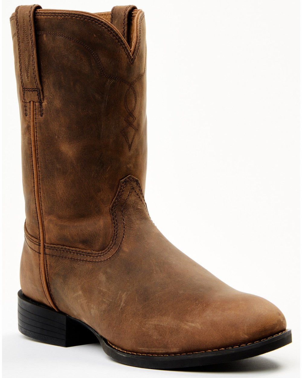 Cody James - Cush Core Men's Highland Roper Western Boots - Round Toe | Tan