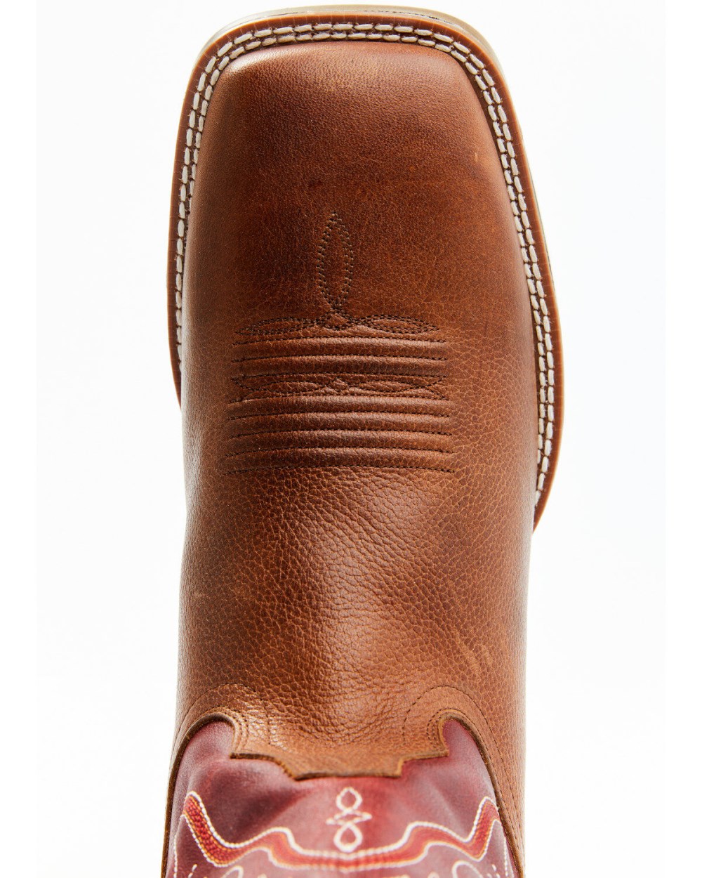 Cody James - Men's Hoverfly Western Performance Boots - Broad Square Toe | Red/brown