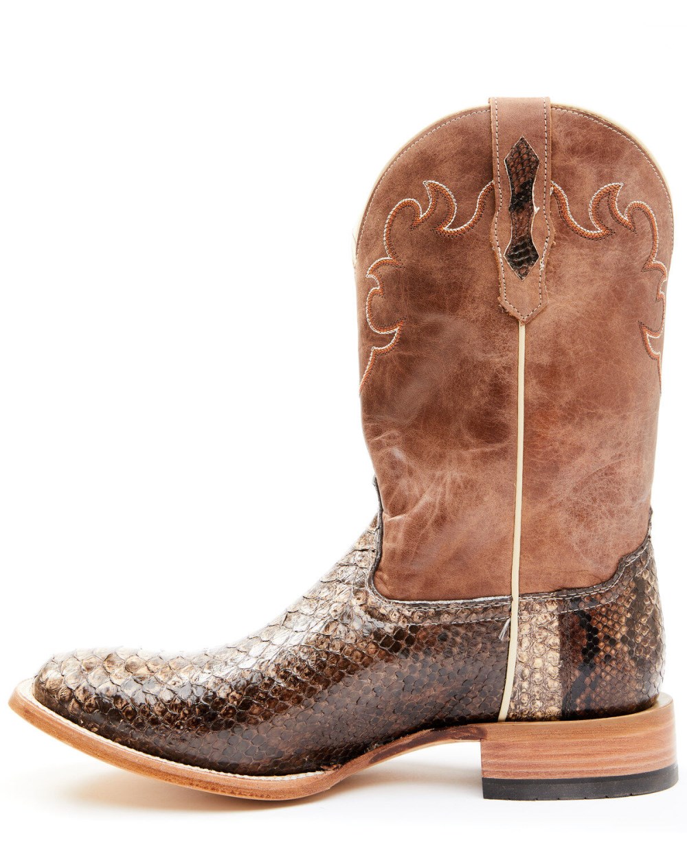 Cody James - Men's Exotic Python Western Boots - Broad Square Toe | Python