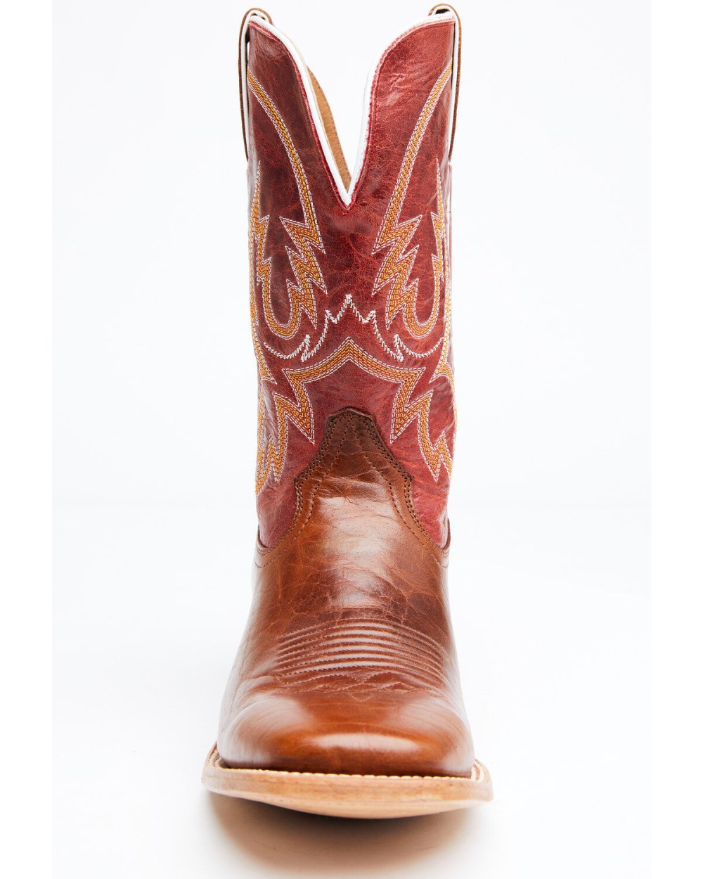 Cody James - Men's Camden Western Boots - Broad Square Toe | Red