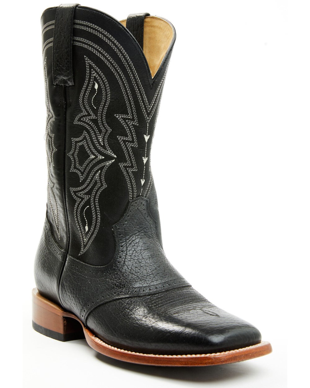 Cody James - Men's Ashland Western Boots - Broad Square Toe | Black