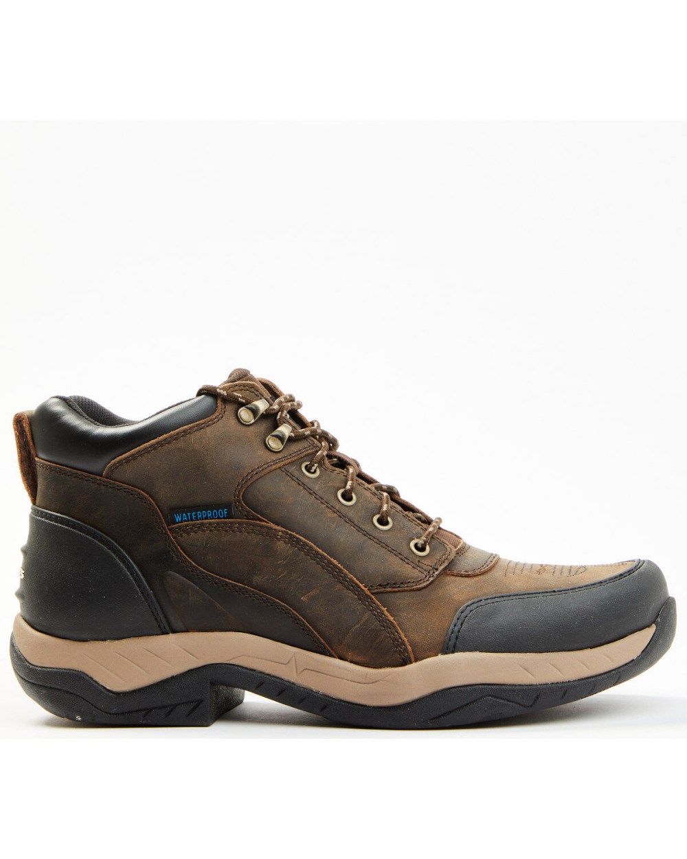 Cody James - Men's Endurance Corral Lace-Up WP Soft Work Hiking Boots | Chocolate