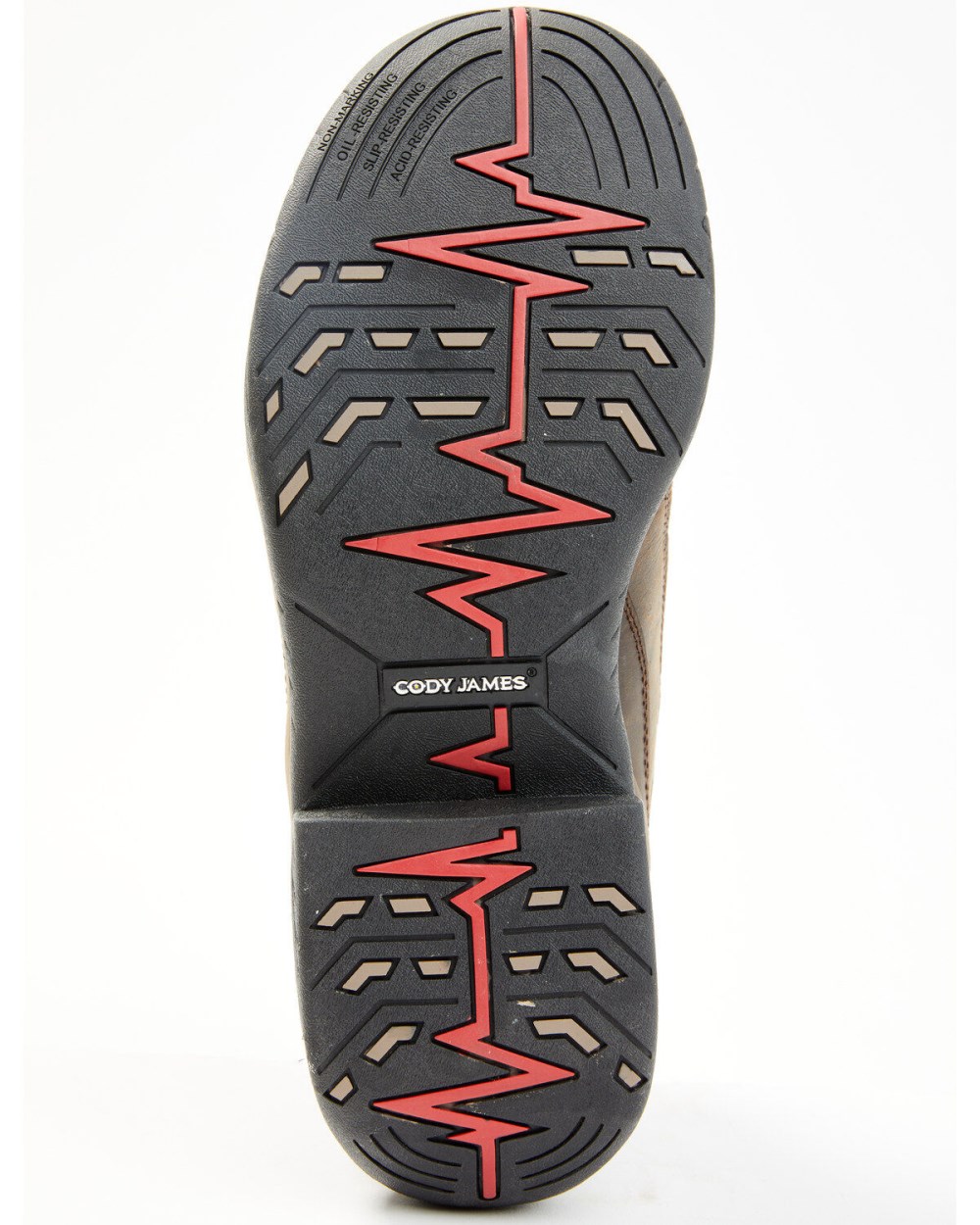Cody James - Men's Endurance Corral Lace-Up WP Soft Work Hiking Boots | Chocolate
