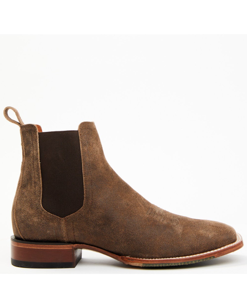Cody James - Men's Ruben Roughout Casual Boots - Broad Square Toe | Brown