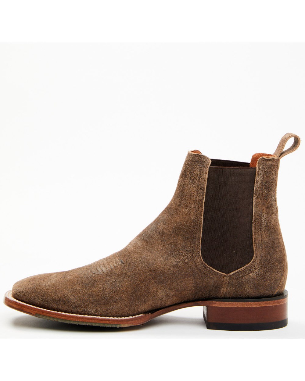 Cody James - Men's Ruben Roughout Casual Boots - Broad Square Toe | Brown
