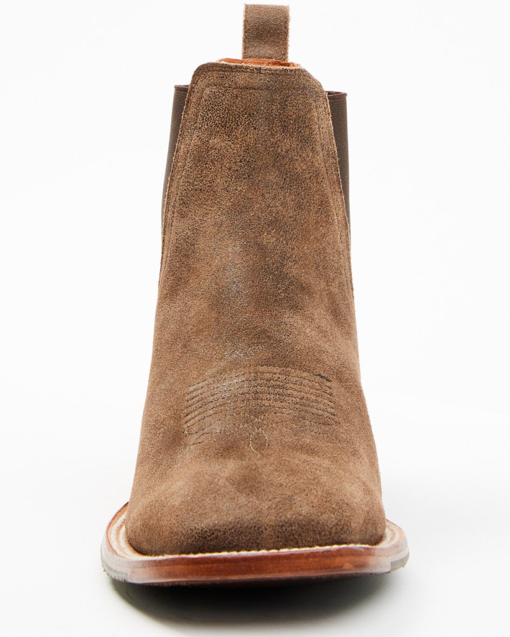 Cody James - Men's Ruben Roughout Casual Boots - Broad Square Toe | Brown