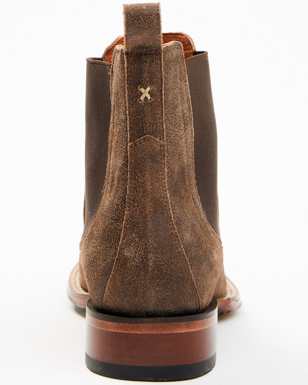 Cody James - Men's Ruben Roughout Casual Boots - Broad Square Toe | Brown