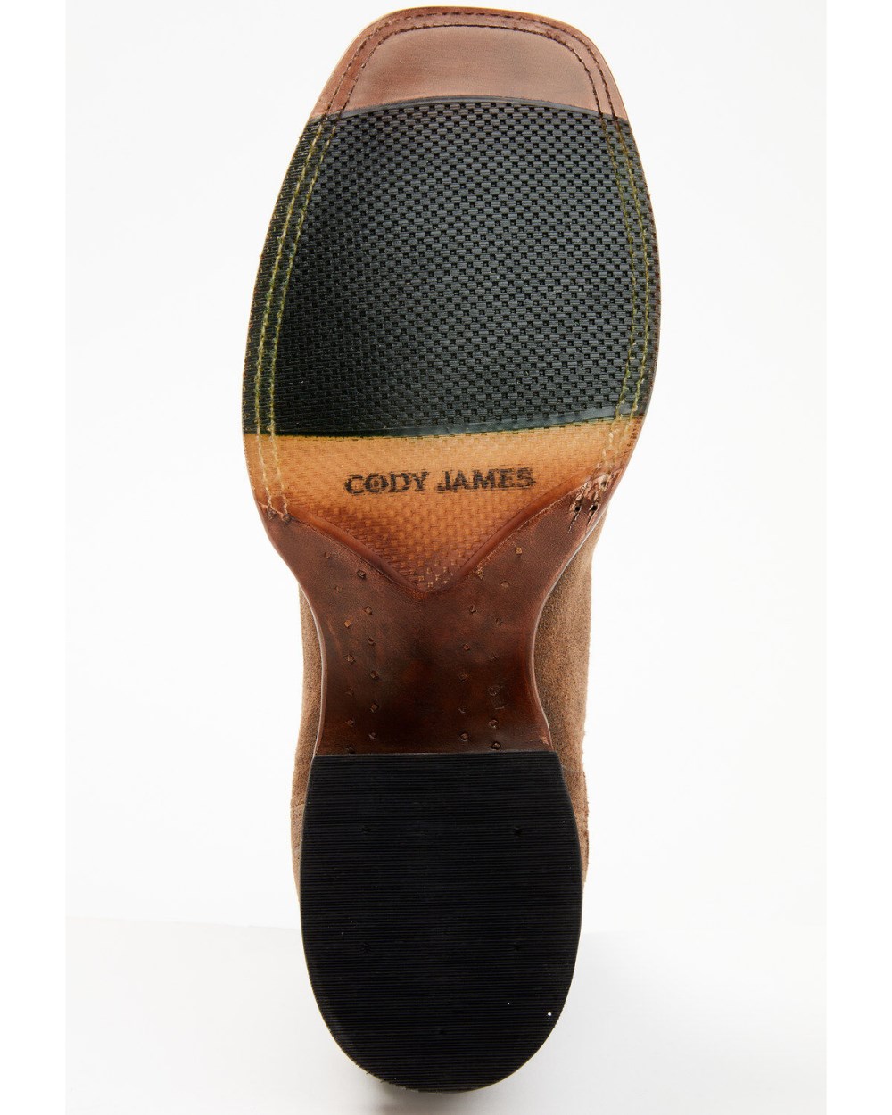Cody James - Men's Ruben Roughout Casual Boots - Broad Square Toe | Brown