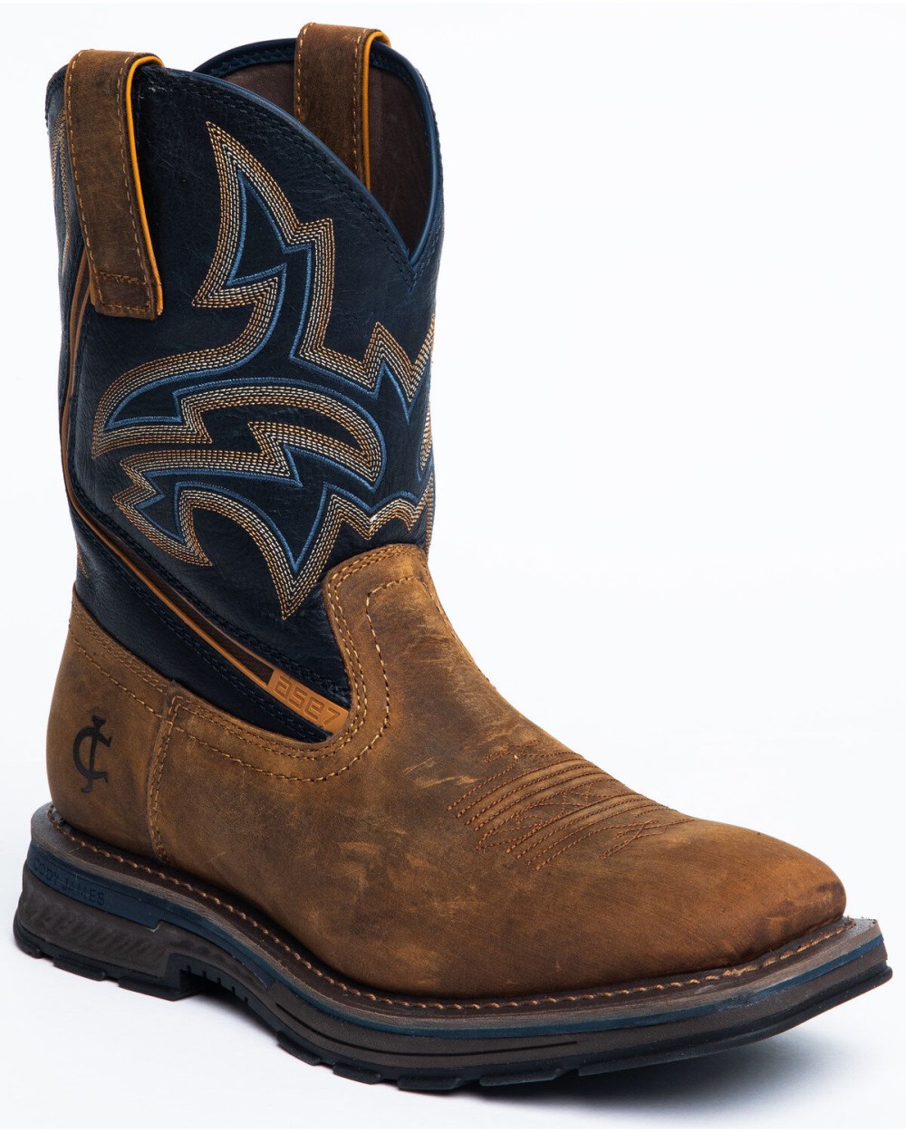 Cody James - Men's Disruptor Western Work Boots - Soft Toe | Brown