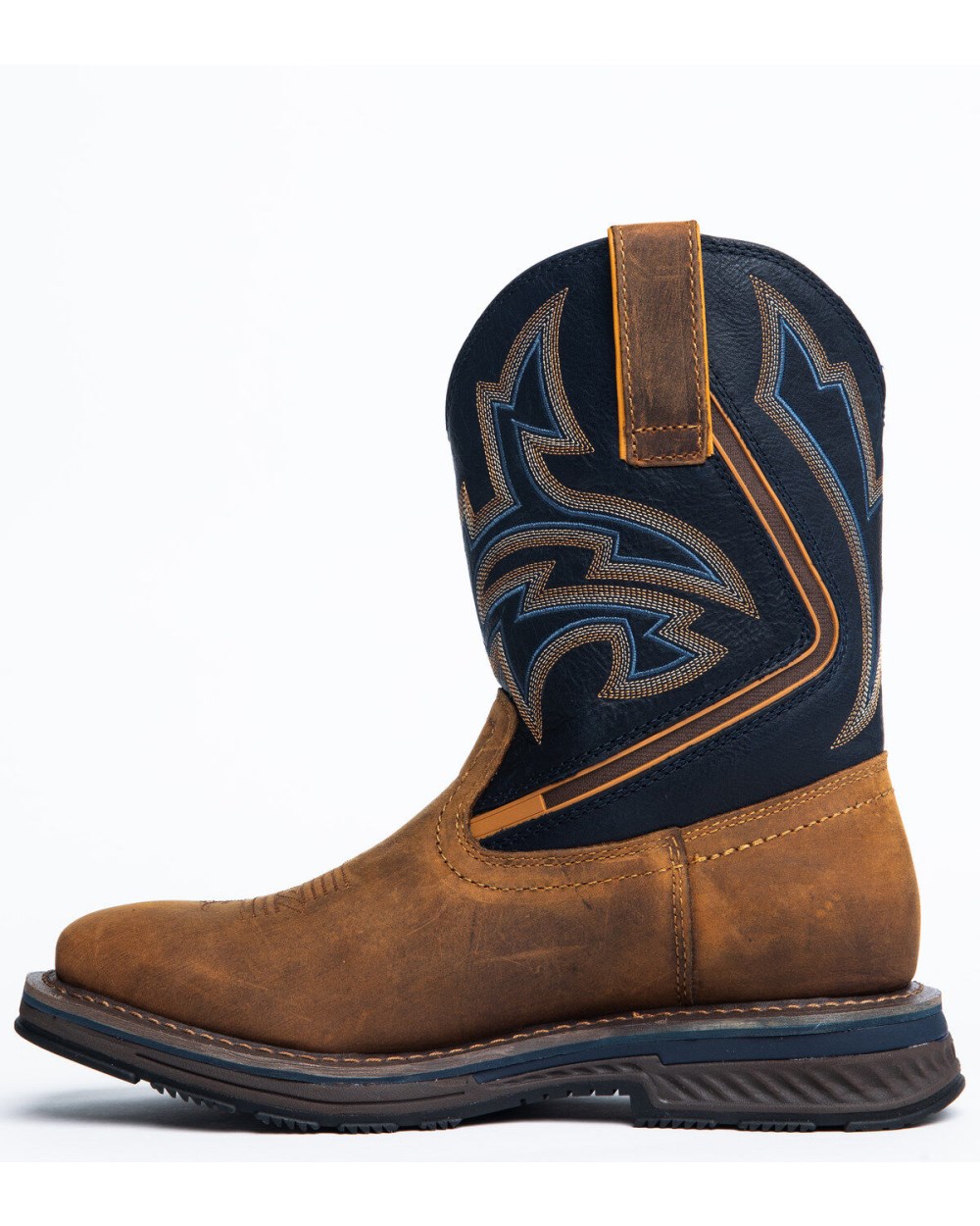 Cody James - Men's Disruptor Western Work Boots - Soft Toe | Brown