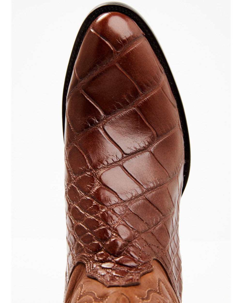 Cody James - Men's Exotic American Alligator Western Boots - Round Toe | Lt Brown