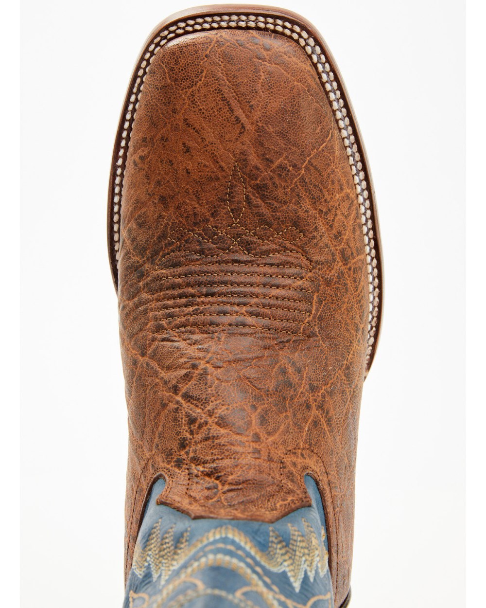 Cody James - Men's Elephant Print Western Boots - Broad Square Toe | Brown