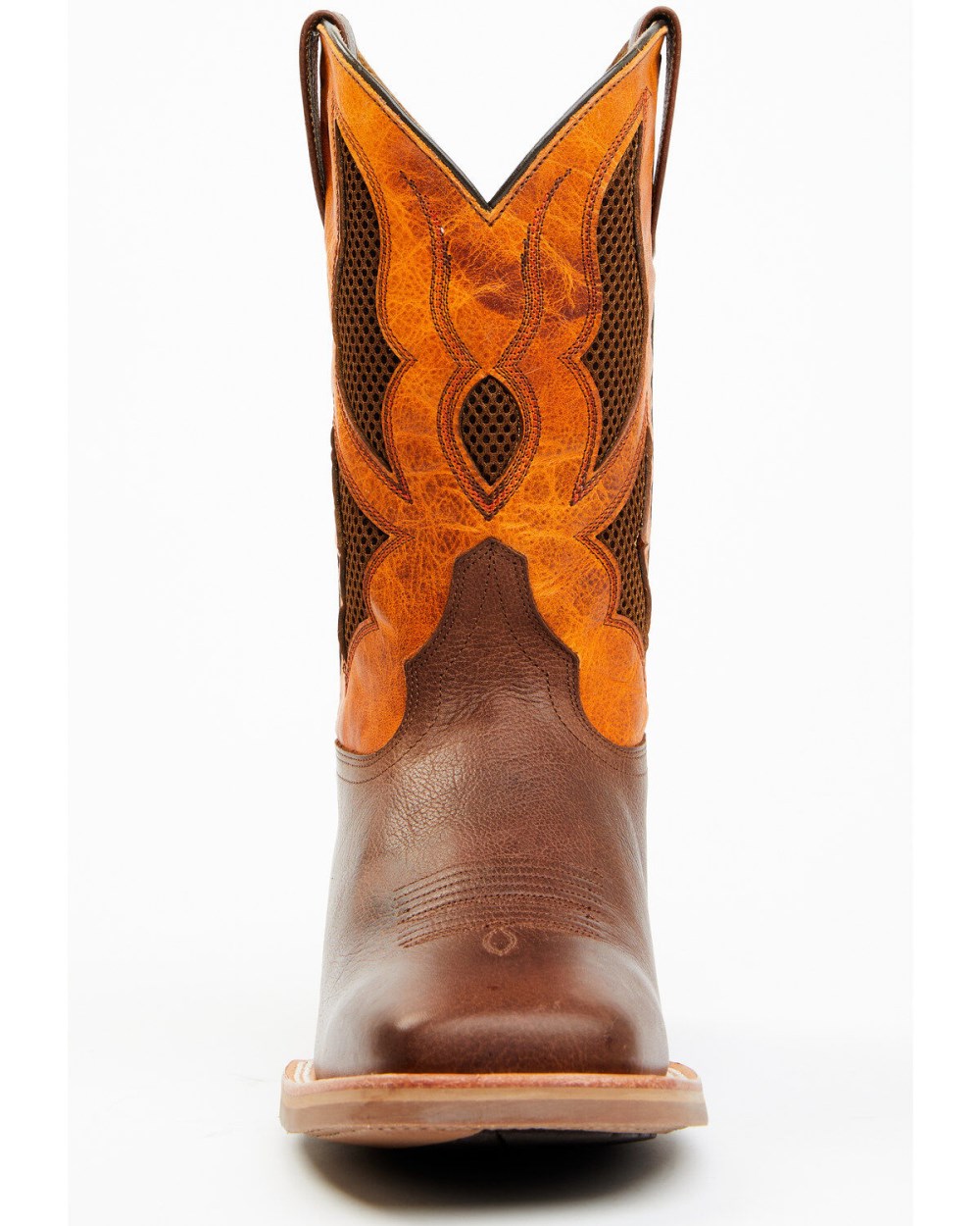 Cody James - Men's Xtreme Xero Gravity Western Performance Boots - Broad Square Toe | Orange
