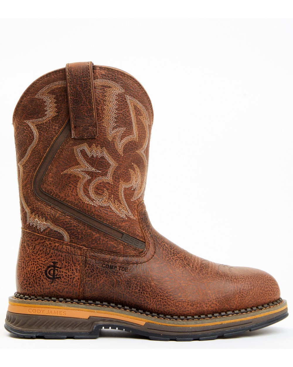 Cody James - Men's Disrupter AAA Tyche Crunch Time Waterproof Work Boots - Composite Toe | Red